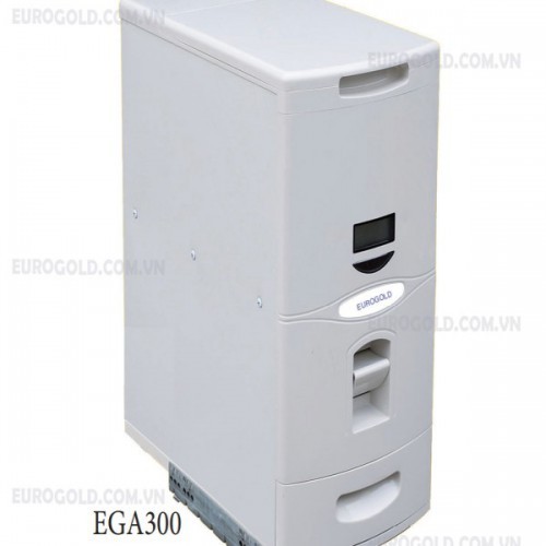 Thùng gạo âm tủ ray giảm chấn Eurogold B17; EGA300